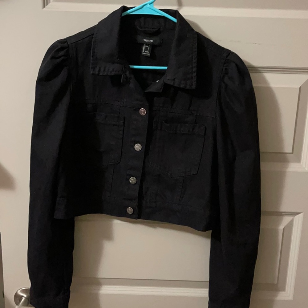 Crop Denim Jacket